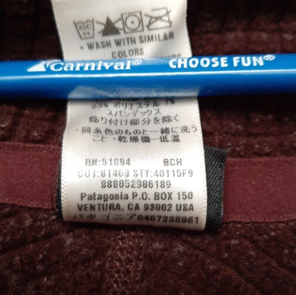 PATAGONIA R1 REGULATOR FLEECE HALF ZIP PULLOVER BROWN M MEDIUM WAFFLE POLARTEC - Picture 5 of 10